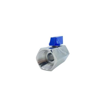 China Floating Ball Valve Roestvrij staal 316 304 M*M Messing Pex Crimp Mini Op maat gemaakte aanvraag Te koop