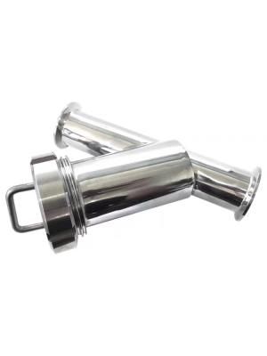 China GL91F Sanitary Stainless Steel 304/316L Pipe Line Filter Model NO. GL91F Currency US for sale