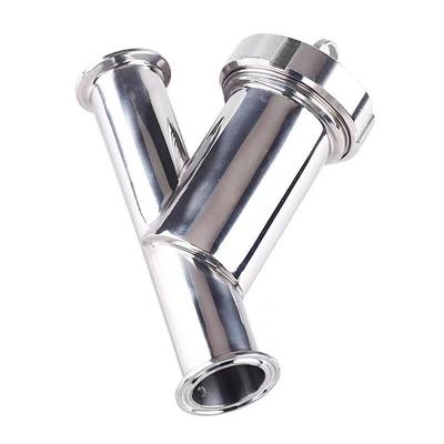 China Filter Function Stainless Steel 304/316L Hygienic Sanitary Welded End Connections for sale