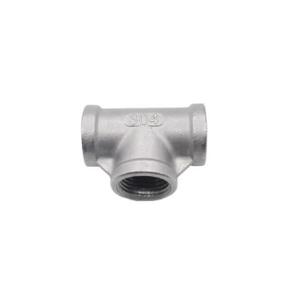 China Stainless Steel Hygienic Tee Pipe Fittings Casting with Competitive Model NO. Tee for sale