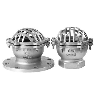 China Manual Driving Mode Stainless Steel 304/316 Bottom Valve Lift Check Valve Flanged for sale