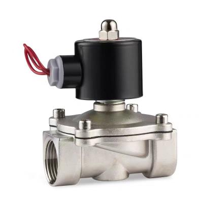 China Electric Driving Mode Nominal Pressure Pn1.6MPa Normally Closed Solenoid Valve CF8 for sale