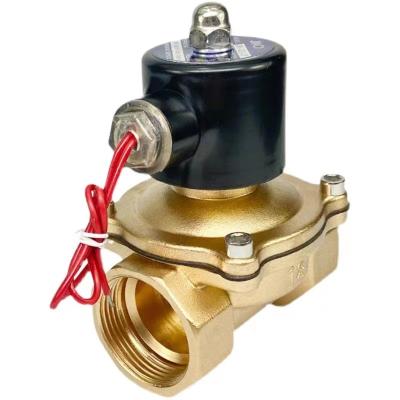 China BSPT Connection Brass Direct Acting Normally Closed Solenoid Valve for Water Air for sale