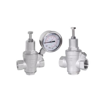 China NPT/BSPP/BSPT Connection CF8 Pressure Reducing Valve for Water System Thread Connection for sale