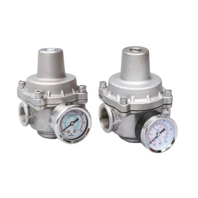 China Stainless Steel Threaded Pressure Reducing Valve for Water Industrial Usage at Outlet for sale