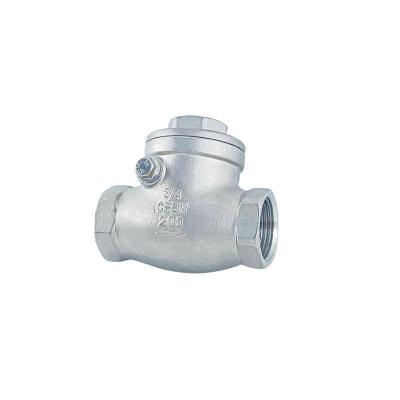 China Ordinary Temperature Stainless Steel Horizontal Check Valve for Industrial Efficiency for sale