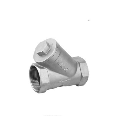 China Get Samples of 304/316 Stainless Steel Y Filter for Water Heating Pipe Filter Valve for sale