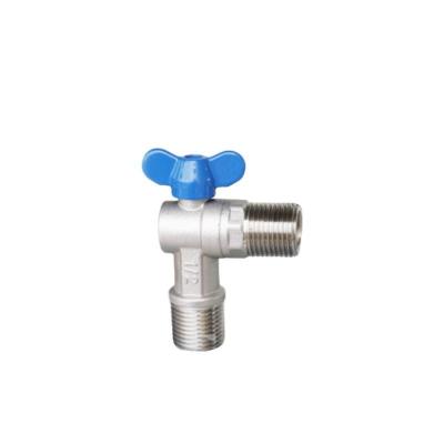 China Investment Casting Stainless Steel 304 Bathroom Angle Valve NPT/Bsp/BSPT Connection for sale