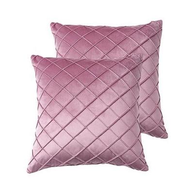 China Home Decor Amazon Hot Selling Thick Dutch Hand - Woven Tile Blanket Velvet Cushion Cover 45x45cm for sale