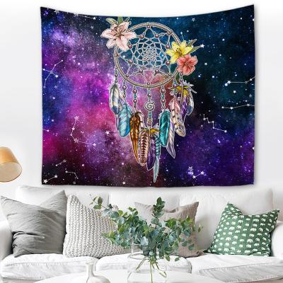 China Wholesale Single 130X150 Printed Dream Wall Tapestry Catcher for sale