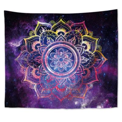 China Custom Made Hippie Indian Good Polyester Mandala Wall Tapestry For Bedroom Decor for sale