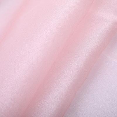 China Tough QUICK DRY Crystal Glitter 100%Polyester Organza Fabric for sale