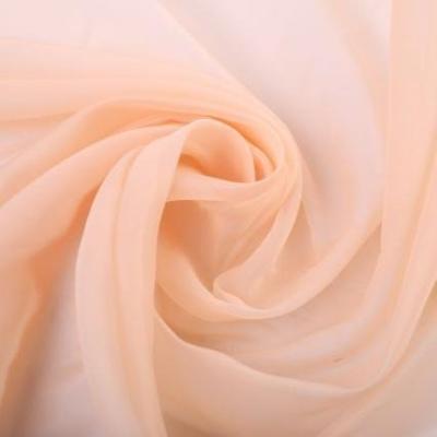 China Soft Sheer Soft Super Breathable 100% Matte Thin Organza Nylon Fabric for sale