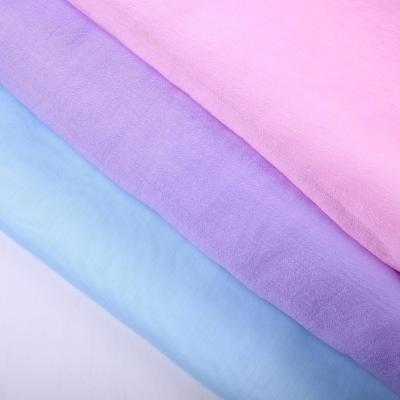 China 100%P rayon soft QUICK DRY Matte Organza Fabric for sale