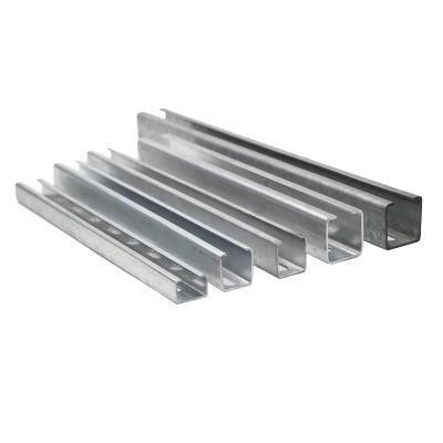 China Support And Hanger System Q2000 41*41mm Slot Galvanized C Channel for sale