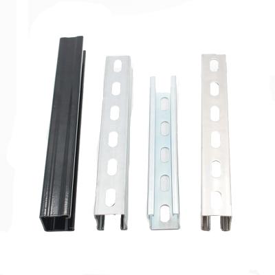 China Easy Install Easy Installation Duct Steel Seismic Stents Strapping Support Channel 41x21 Seismic Support System for sale