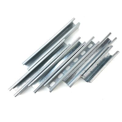 China Seismic Galvanized Support System Metal Iron Strut Support C Support System Pregalvanized Aluminum Channel for sale