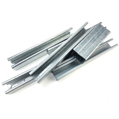 China Hanger system HDG EG SAND profilesl u-channel aluminum alloy rail aluminum alloy strut support and support c channel for sale