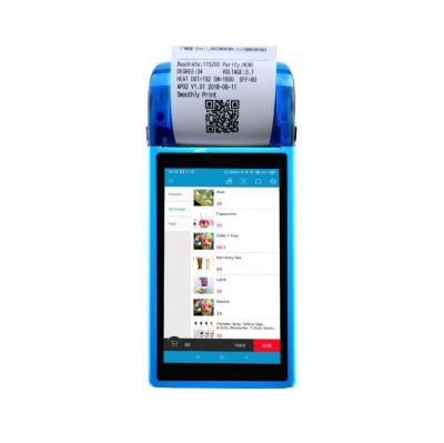 China Mobile POS Terminal Billing Machine Portable Touch Screen Handheld POS For Retailers 8GB 8GB for sale