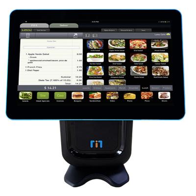 China 14.1 Inch Android POS OS Window Android Touch Screen POS All In One POS Terminal 64GB 64GB for sale