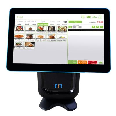 China 14.1 Inch Android POS System All In One POS Tablet Terminal Android POS 64GB 64GB for sale