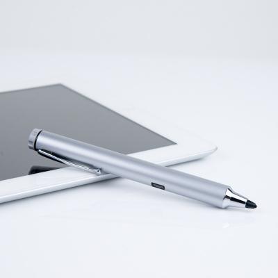 China Adjustable Tip For Student Use Wholesale 2 Mm Metal Mobile Phone Pen With Stylus For iPad for sale