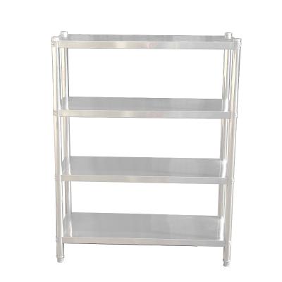 China Adjustable Shelf Kitchen Stainless Steel Feet Shelves Storage Shelf Bracket Used Stainless Steel Shelving for sale