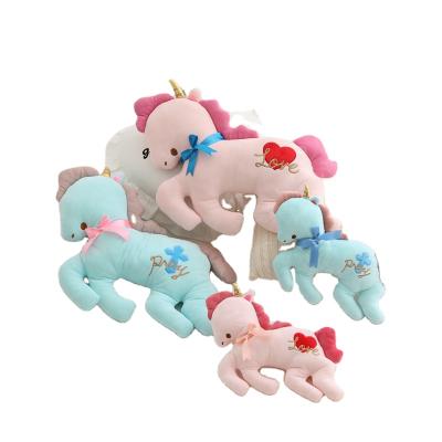 China Factory Price Multifunctional Super Soft Stuffed Plush Unicorn Stuffed Bag For Kids Home Decoration for sale