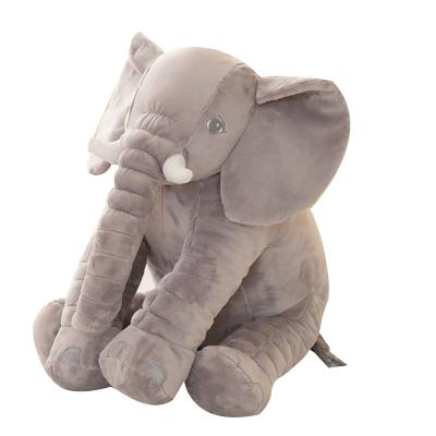 China Blue Luminous Plush LED Ears Big Musical Elephant Stuffed Plush Toys Sit for sale