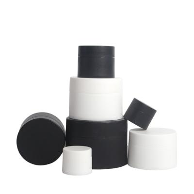 China 3g 5g 10g 15g 30g Facial Cream Jar Face Cream Jar White Black Plastic Plastic for sale