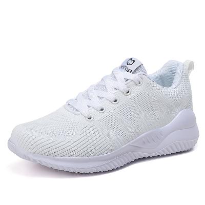 China Fashion Trend Hot Selling Women's Trainers Light Weight Running Casual Walking Shoes for sale