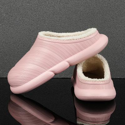 China Fashion Trend Winter Warm Indoor Slippers, Comfortable Hot Selling Couples Slippers, High Quality Non-slip Indoor Women Slippers for sale