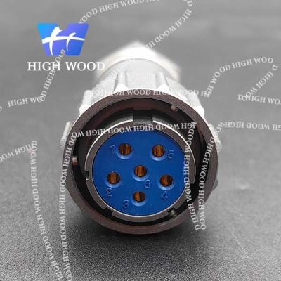 China Circular Waterproof Connector FQ24-6TK-12 en venta