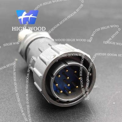 China Circular Waterproof Connector FQ24-10TJ-12 zu verkaufen