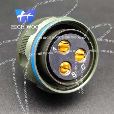 China MS3456 PLUG WITH  THREADEDCOUPLING,MS3456W20-19SW en venta