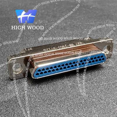 China J30J SERIES MICRO-D Rectangular Connectors , HW-J30J-37TJS for sale