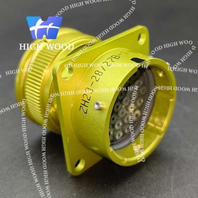 China ZH23 Series  Environmental Resistance  Bayonet Electrical Connector ZH23-28/27B-1-B for sale