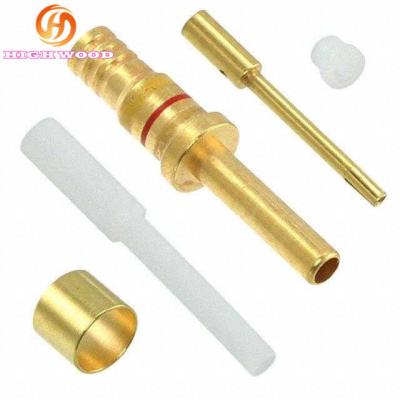 China 1.6mm 16# Koper Gouden Plateren Coaxiaal Pin Contacts M39029/76-424 Te koop