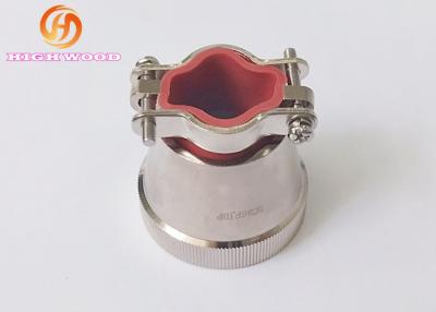 China Conector circular Backshell/braçadeiras do Passivation de cabo de aço inoxidável à venda