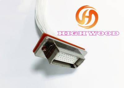 China Vibración rectangular del conector de poder de la serie de J14B 10 herzios - 2000 herzios J14B-34ZK en venta