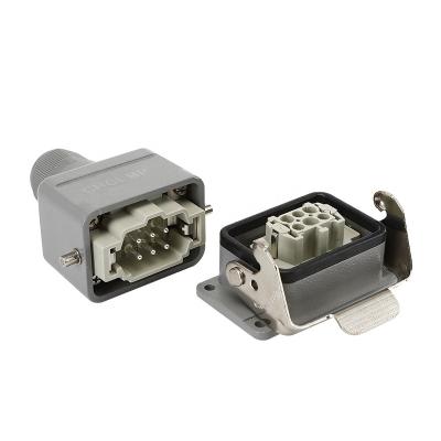 China Automotive 6 Pins Industrial Plug Socket , Electrical Heavy Duty Connectors for sale