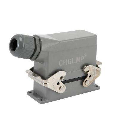 China CHGLMP Automotive HE Series Rectangular Side Entry 16 Pin Industrial Heavy Duty Connector for sale