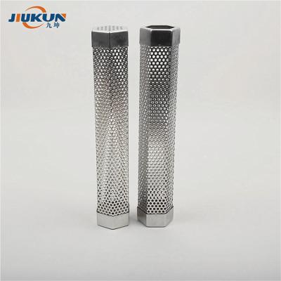 China Easily Cleaned 12 Inch Stainless Steel Tube Smoked Pellet Smoker Tube For Cold Or Hot Smoking for sale