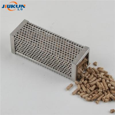 China 6 Inch 304 Stainless Steel BBQ Pellet Smoker Easily Assembled Wooden Tube For Any Grill Or Smoker for sale