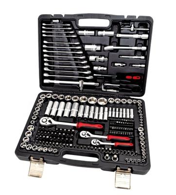 China HOT SALE DIY TOOL SET 216PCS SCREWDRIVER BIT TOOL KIT 1/4 3/8 UNIVERSAL JOINT SOCKET for sale