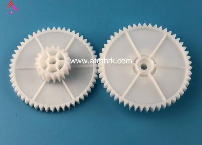 China Hitachi Atm Cassette Parts BV Gear 52T 18T White Color Small Plastic Material for sale