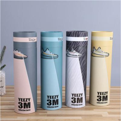 China Custom Food Grade Offset Printing Cardboard Cylinder Biodegradable Coffee Tea Coffee Box Round Kraft Paperboard Tube Black Paper Packaging for sale