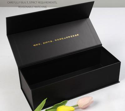 China Handmade Custom Black Wines Box Single Bottle Gift Box Storage Packaging For Wine for sale