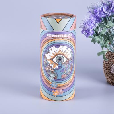 China Luxury Packaging Newspaper Dispensing Tour Tube Candle Customized Rigid Box Biodegradable Customized Rigid Box for sale