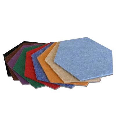 China Contemporary high quality polyester sound absorbing felt panel is suitable for soundproof wall and ceiling panel for sale